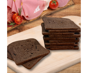 Low Carb XL Pumpernickel Bread - 48 Thin Slices Per Loaf - Fresh Baked